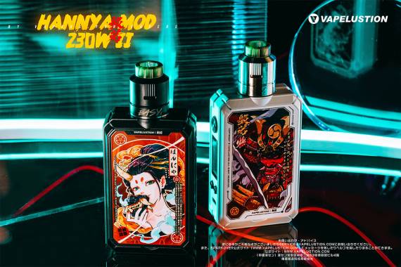 Vapelustion Hannya II box mod 230W - апгрейд знакомого комикс-бокса..