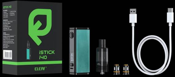 Eleaf iStick i40 kit комплектация