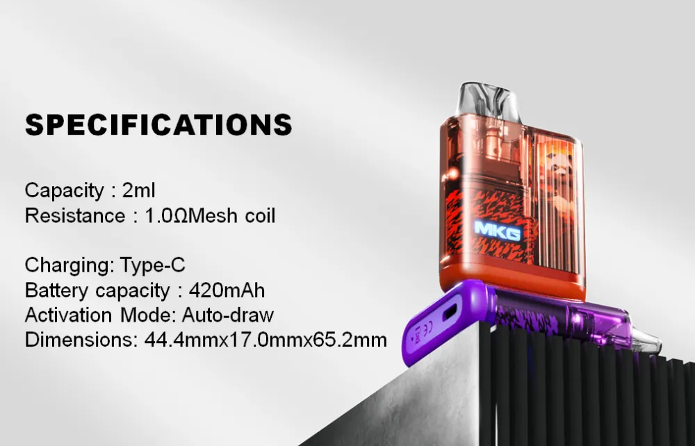 MKG Refillable POD kit