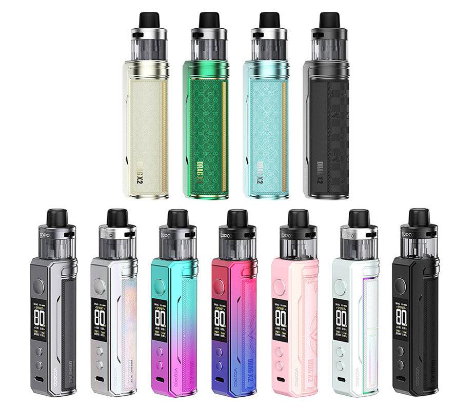 Цвета Drag X2 POD Kit